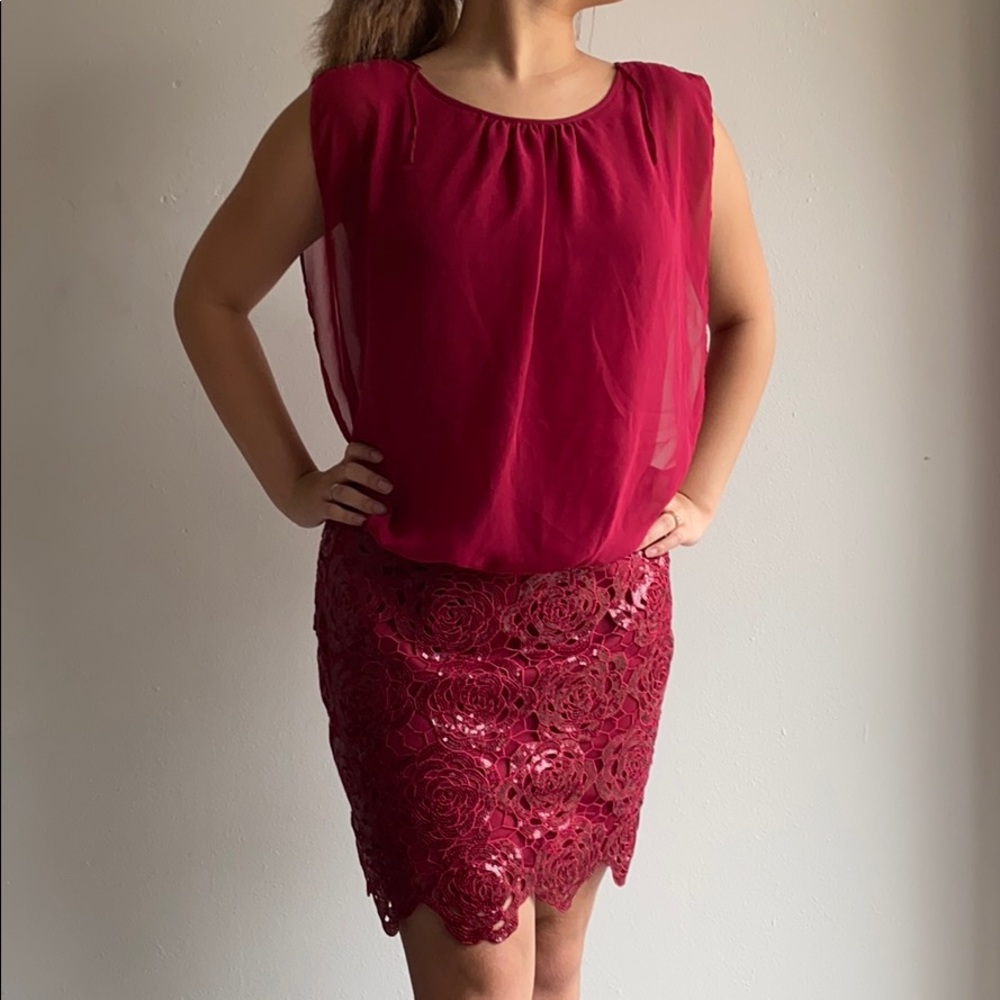 Wine Dress